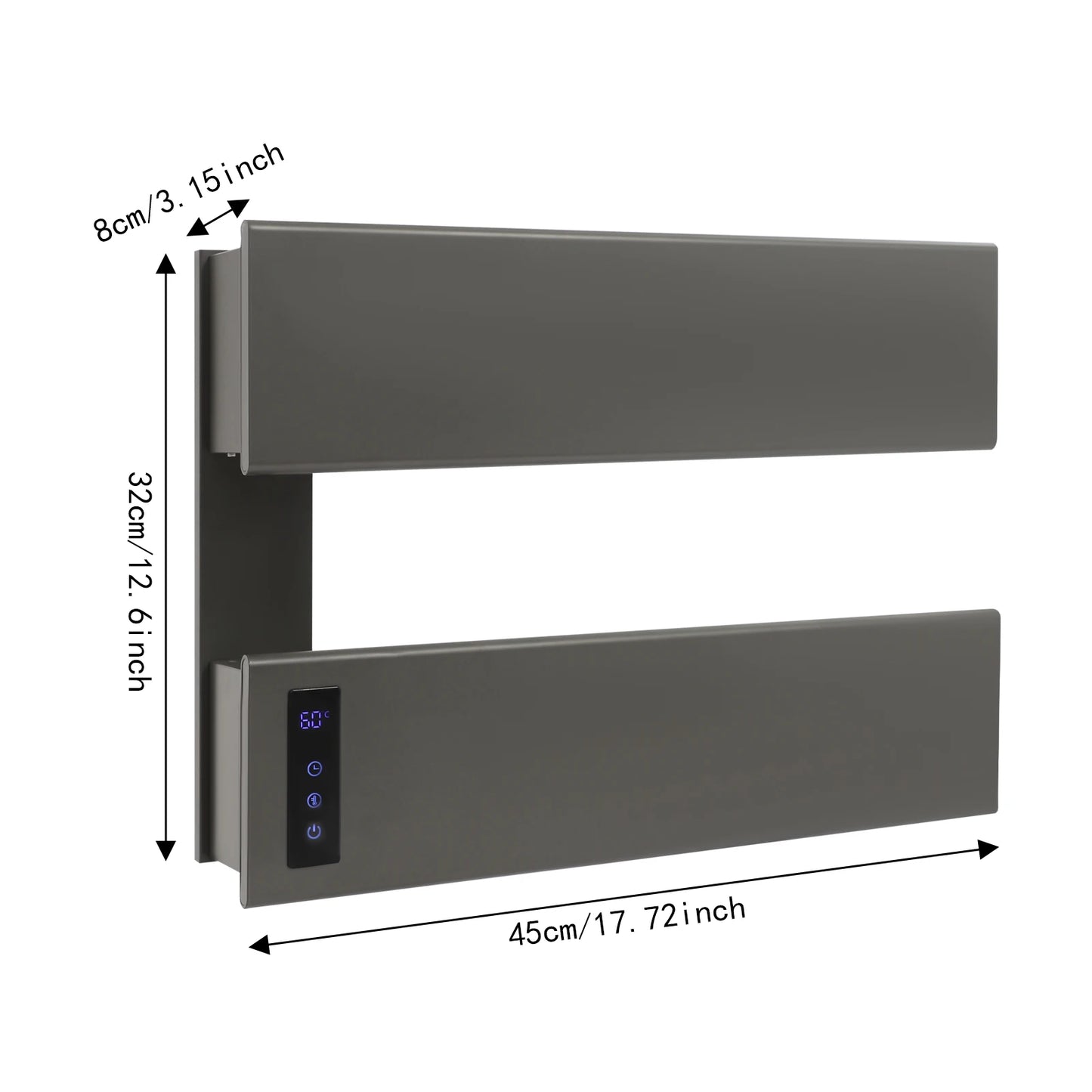 Electric Towel Warmer Wall-Mounted Towel Heater Electric Towel Heater