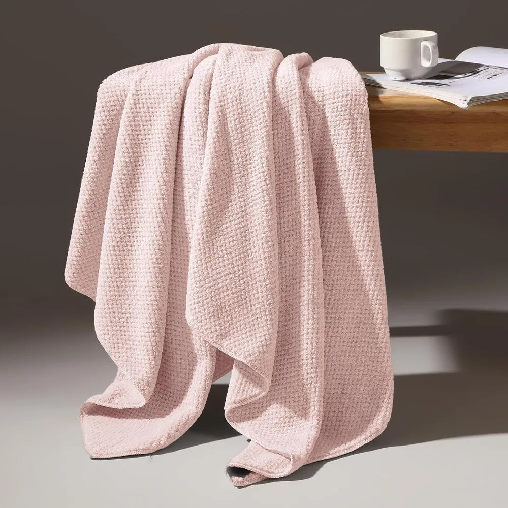 Premium 6-Piece Soft Bath Towel Set, Highly Absorbent Luxury Towels for Bathroom, Gym, Hotel & Spa Daily Use