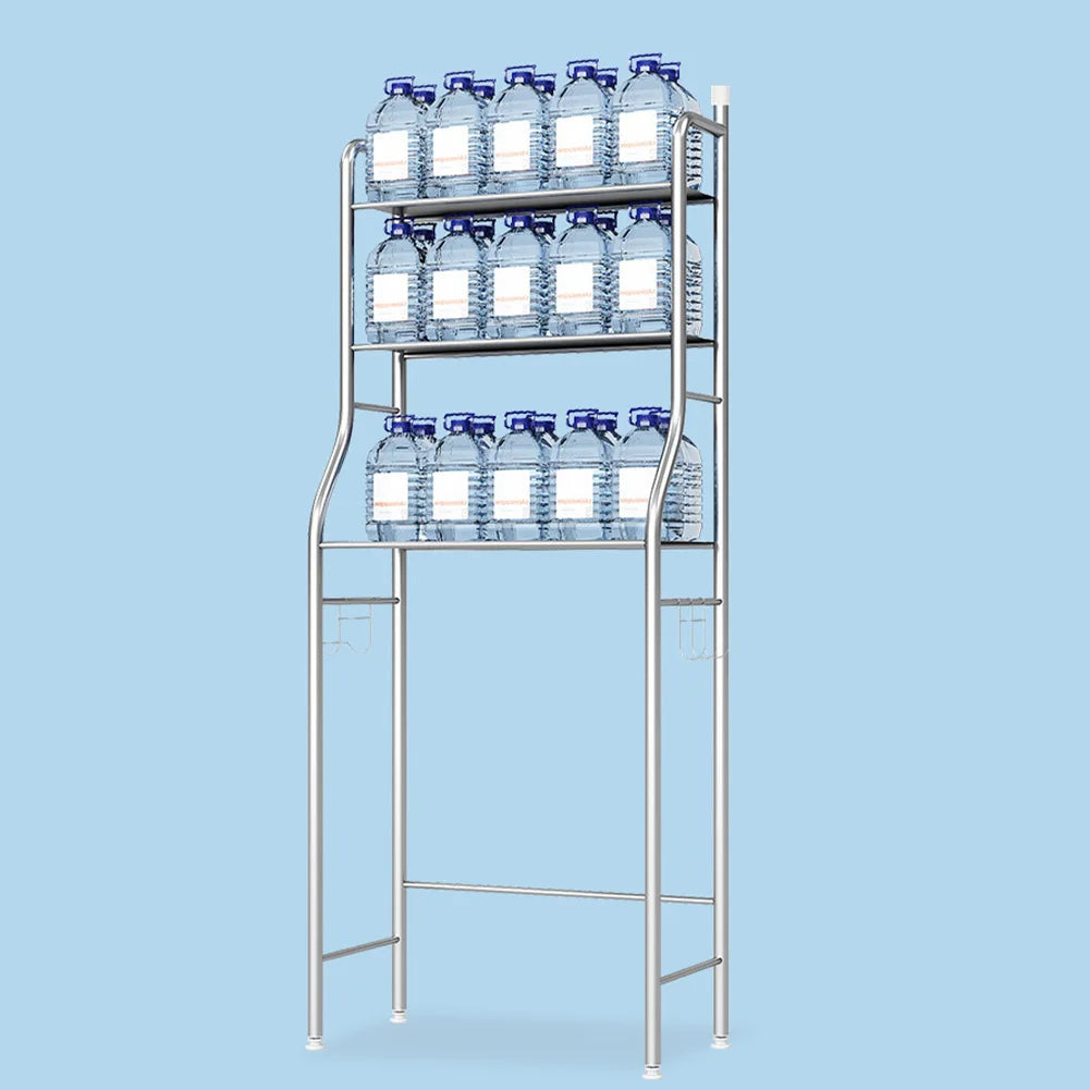 Over The Toilet Storage, Metal Over Toilet Organizer Rack With Removable Towel Hooks, Paper Holder, Organizer Over Toilet