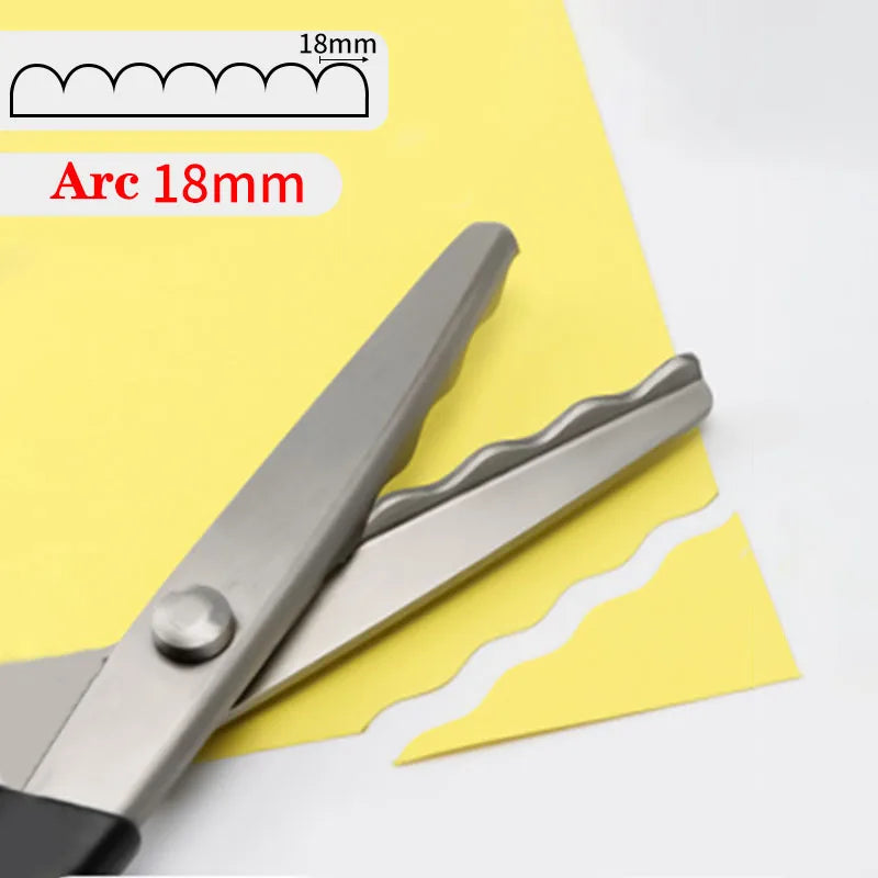 Professional Sawtooth Tailor's Scissors Shears Zig Zag Cut Sewing Scissors Dressmaking Tailor Shears Pinking Scissors