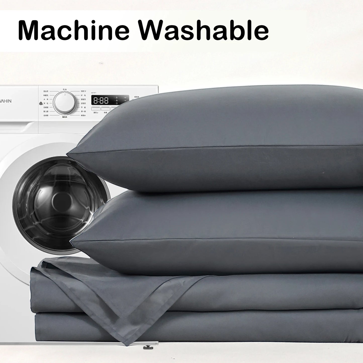 5 piece Twin, Full Bedding Sets Home Decor Comforter Flat Sheet Fitted Sheet Pillowcases Sleeping Sets