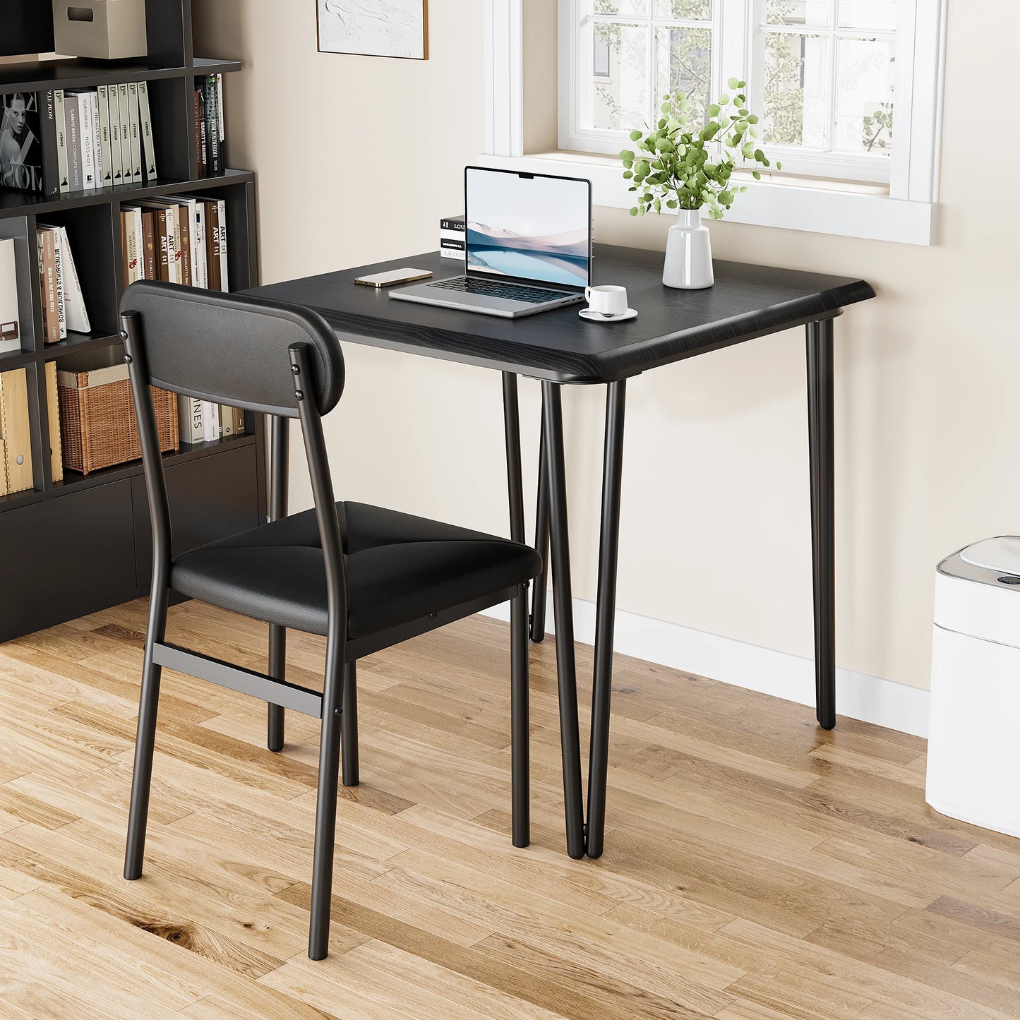 Small Dining Table Sets for 2 with Upholstered Chairs kitchen Dinner Table and Chairs Set of 2 Furniture for Dining Living Room