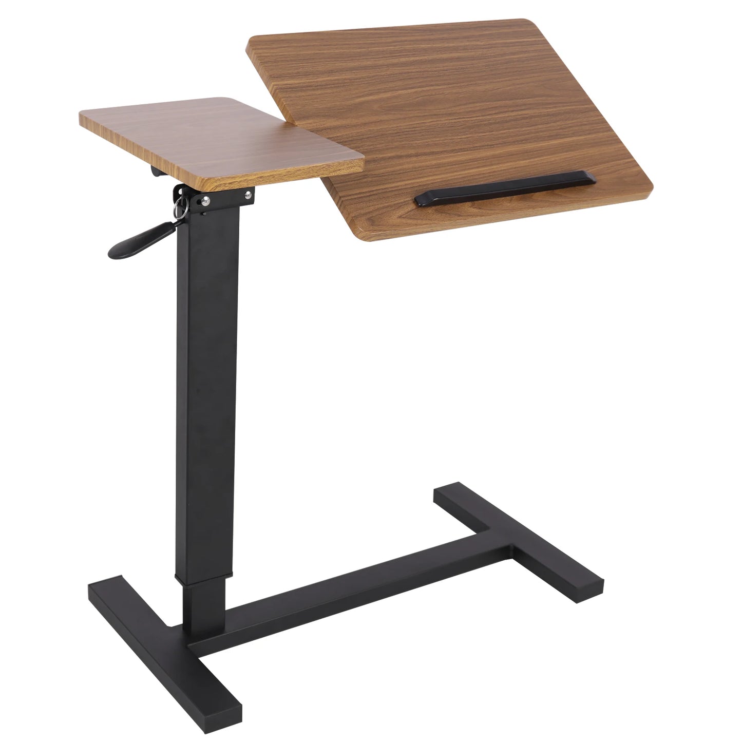 Height Adjustable Table,  Bedside desk,  Laptop Table with Hidden Rolling Wheels