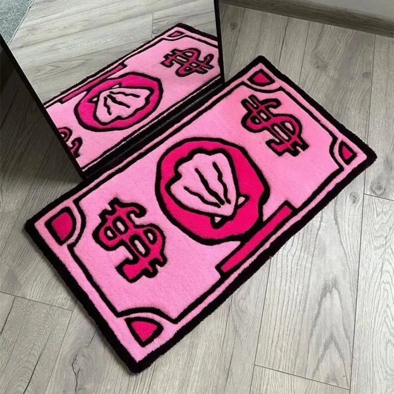 Coin Decorative Carpet Household, Bedroom Bedside Mat, Bathroom Floor Mat