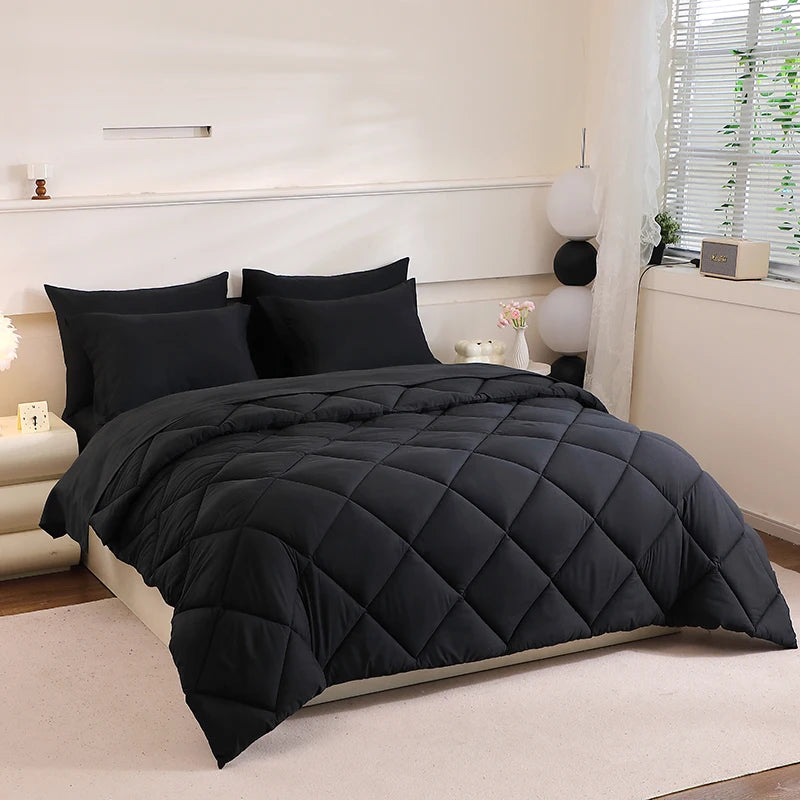 5 piece Twin, Full Bedding Sets Home Decor Comforter Flat Sheet Fitted Sheet Pillowcases Sleeping Sets