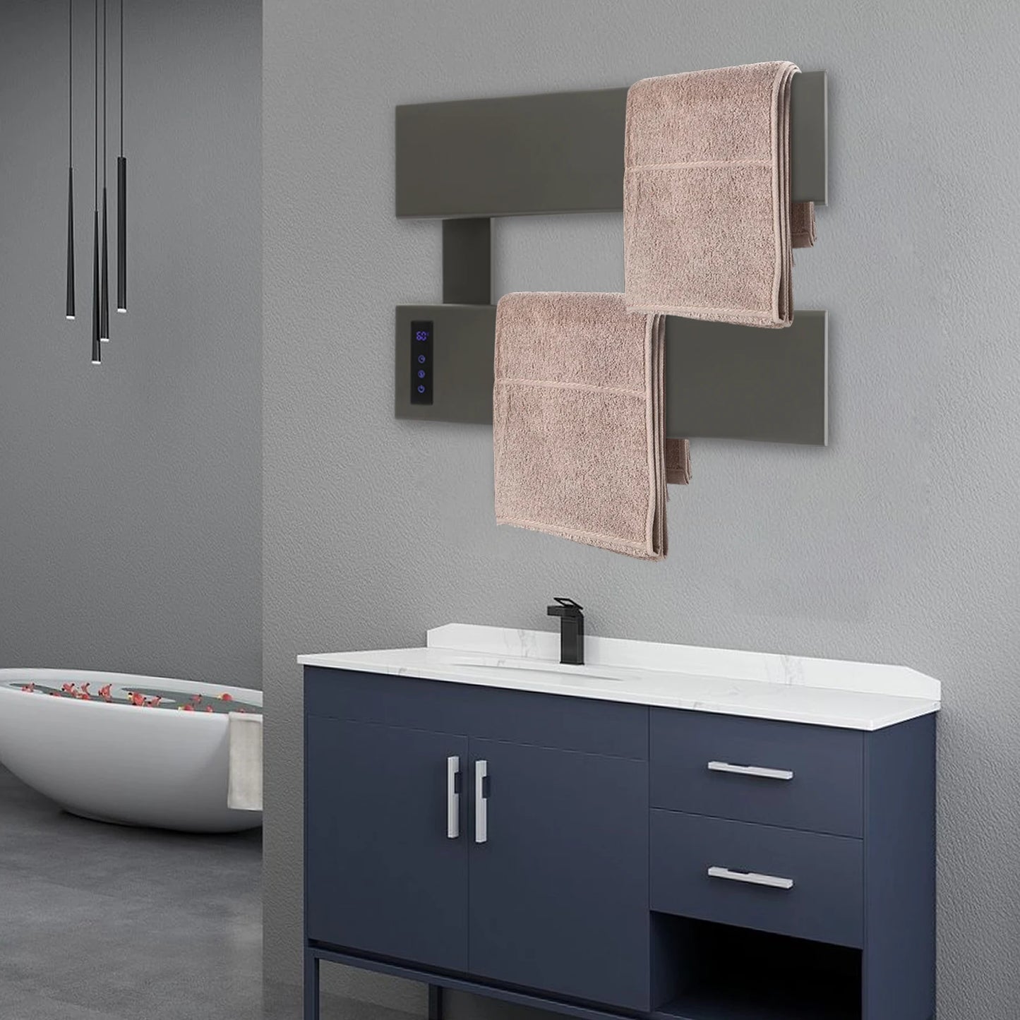 Electric Towel Warmer Wall-Mounted Towel Heater Electric Towel Heater