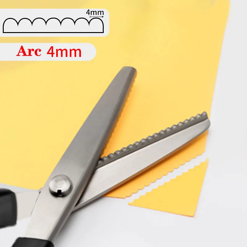Professional Sawtooth Tailor's Scissors Shears Zig Zag Cut Sewing Scissors Dressmaking Tailor Shears Pinking Scissors