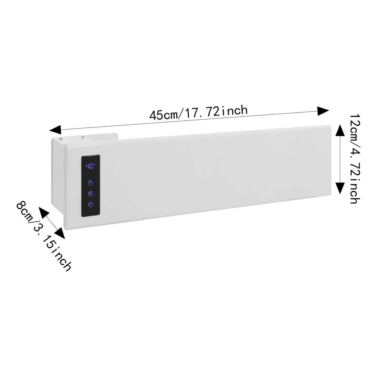 Electric Towel Warmer Wall-Mounted Towel Heater Electric Towel Heater